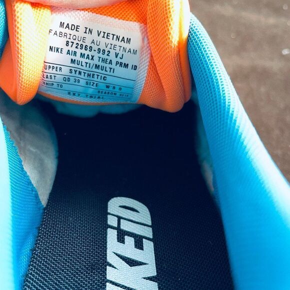 Nike ID Air Max Thea Premium factory custom Womens 8 Sample Promo - Picture 12 of 16